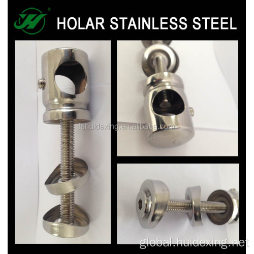 handrail accessories & balustrade stainless steel cross bar holder Manufactory